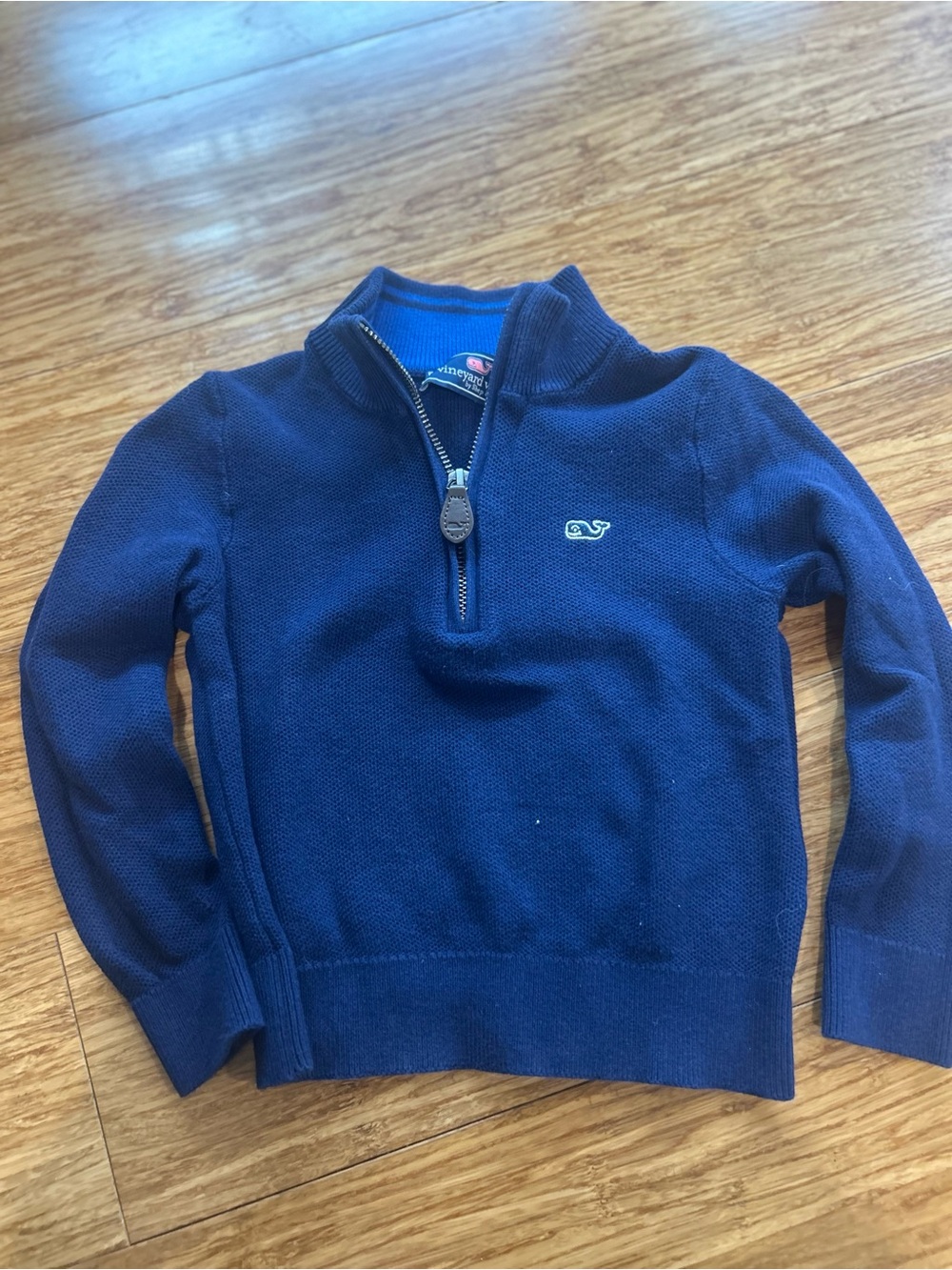 Vineyard Vines Men's Navy Half-Zip Sweater